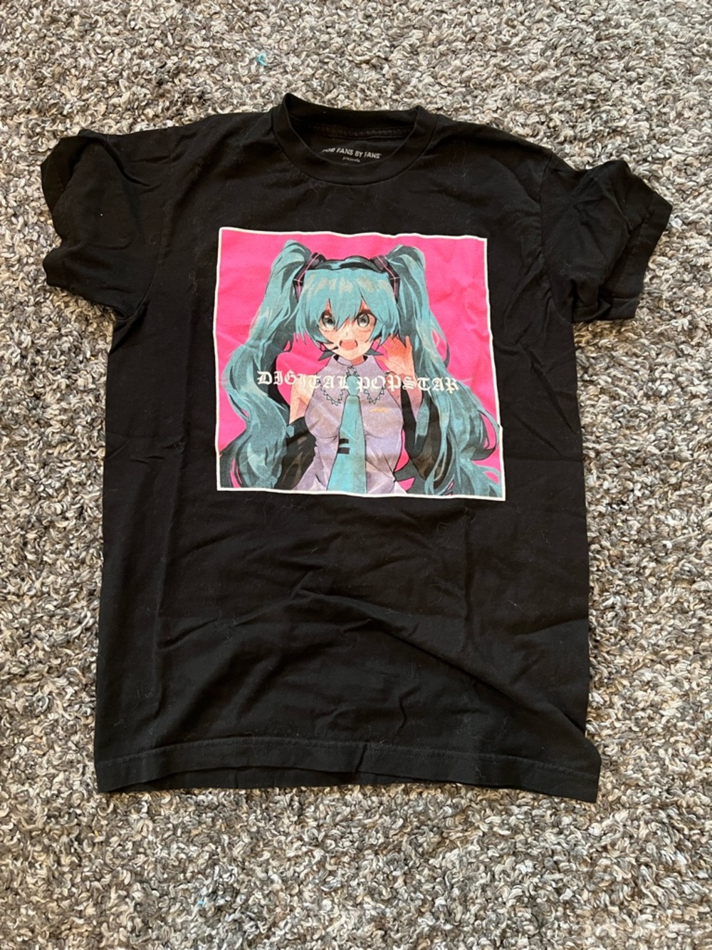 Anime Hatsune Miku Digital Pop Star T-Shirt Medium